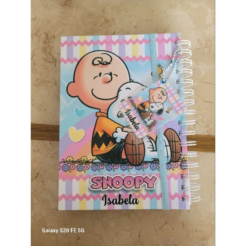Agenda dupla personalizada - agenda + planner ou bloquinho de anotações no mesmo produto