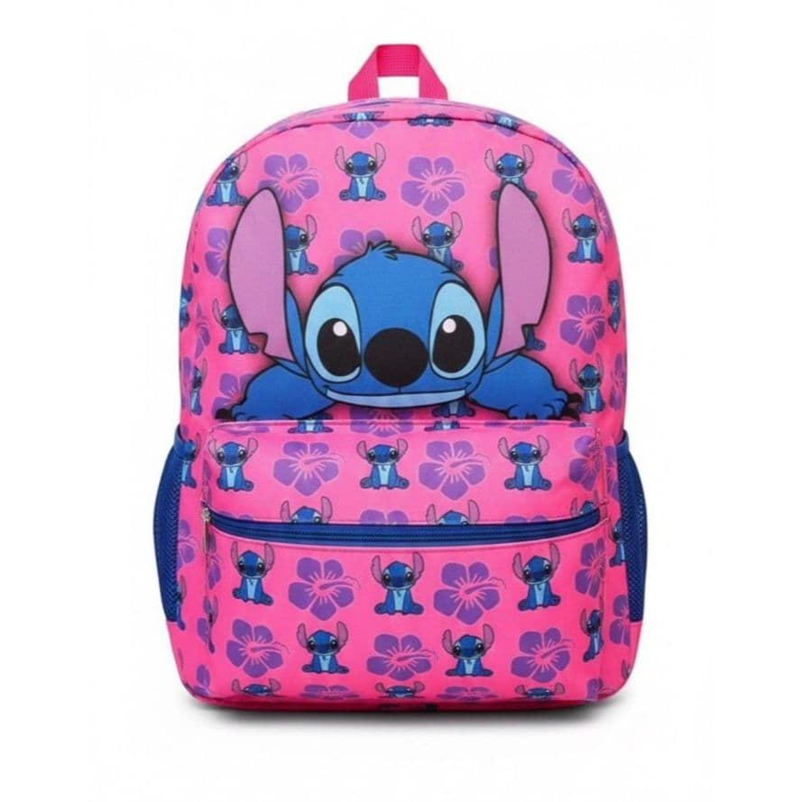 Mochila Lilo Stitch filme infantil juvenil costa envio rápido