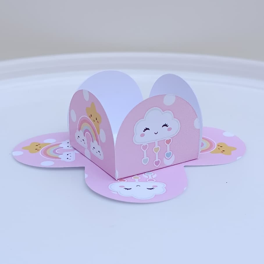 Forminhas para Doces Chuva de Amor Menina Personalizados l Lembrancinha de Festa l Aniversário l Festa Infantil
