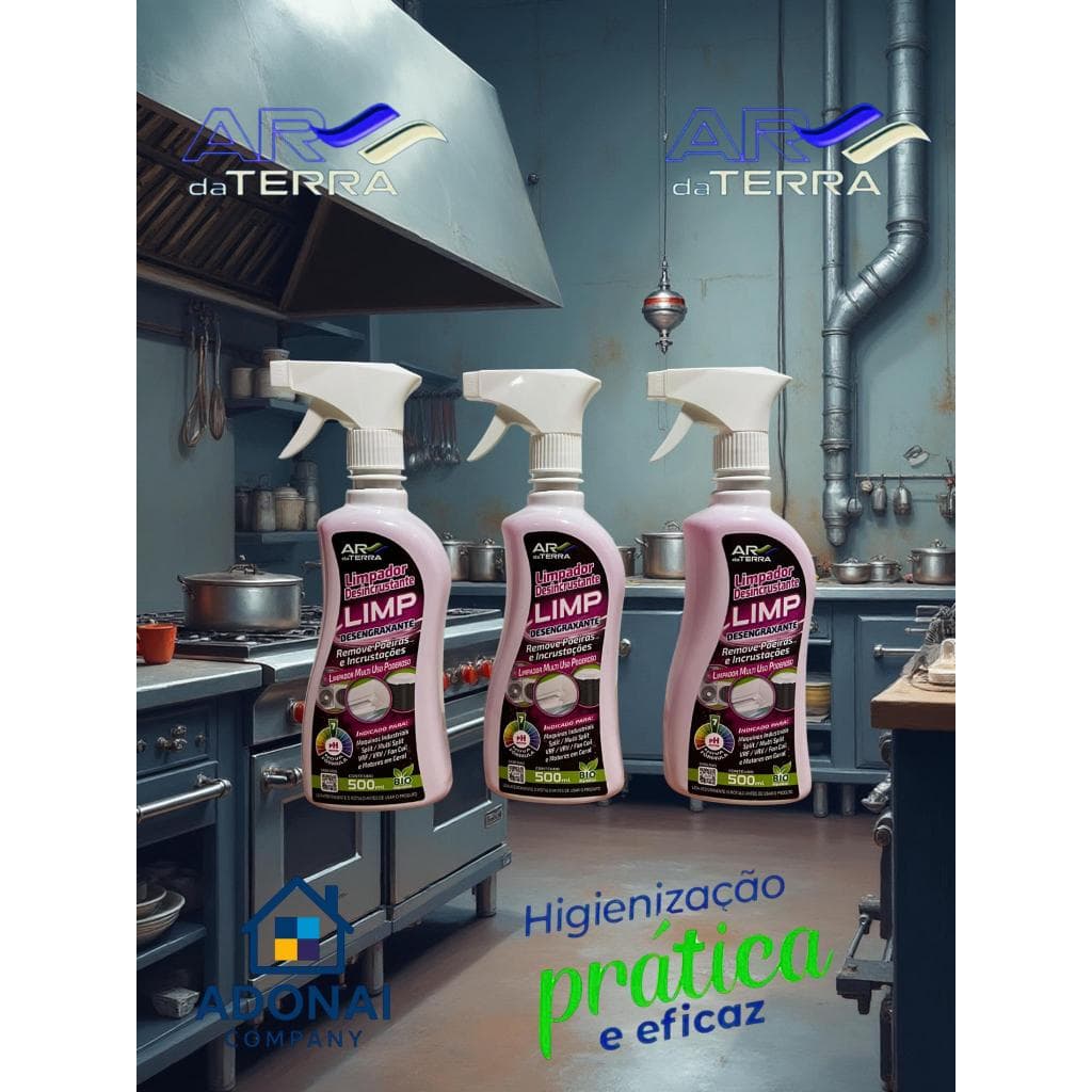 Desincrustante Desengordurante Ar da Terra 500 ml