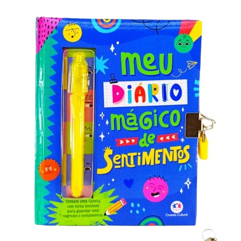 Livro Diário Mágico dos Sentimentos Infantil | Autoconhecimento e Emoções | Editora Ciranda Cultural