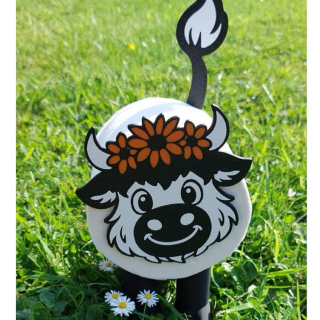 Suporte de Papel Higiênico Vaquinha - Decoração Divertida + Brinde