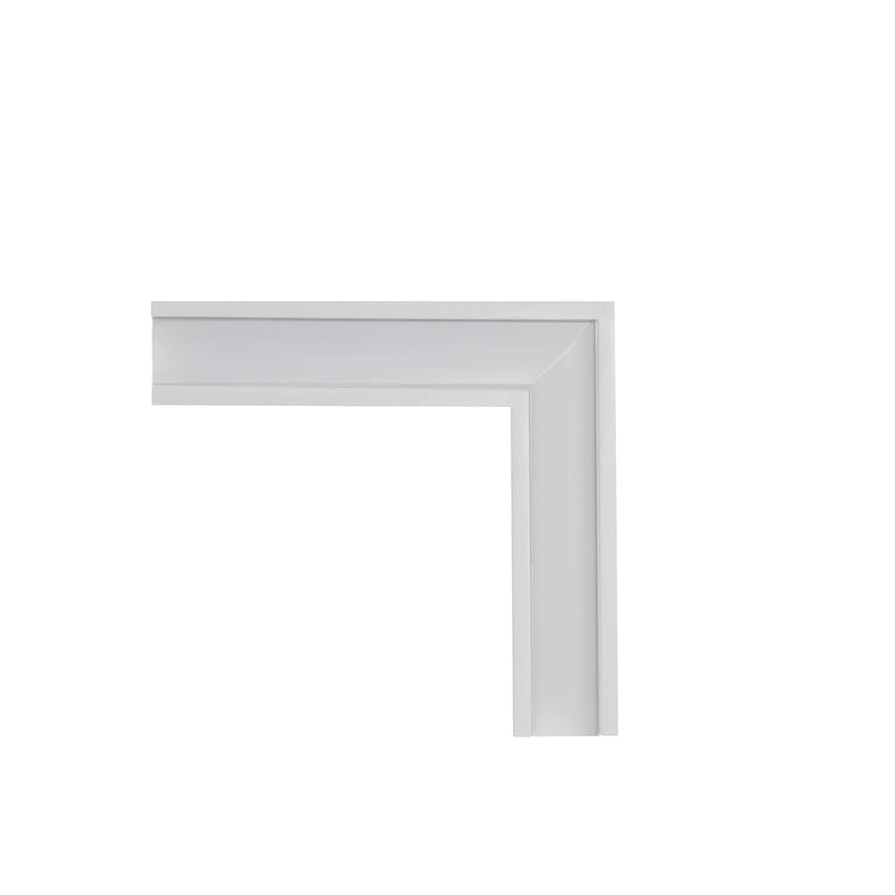 Emenda Perfil Para Fita Led Embutir 24x7mm Teto-Parede - Branco Fosco - Blumenau