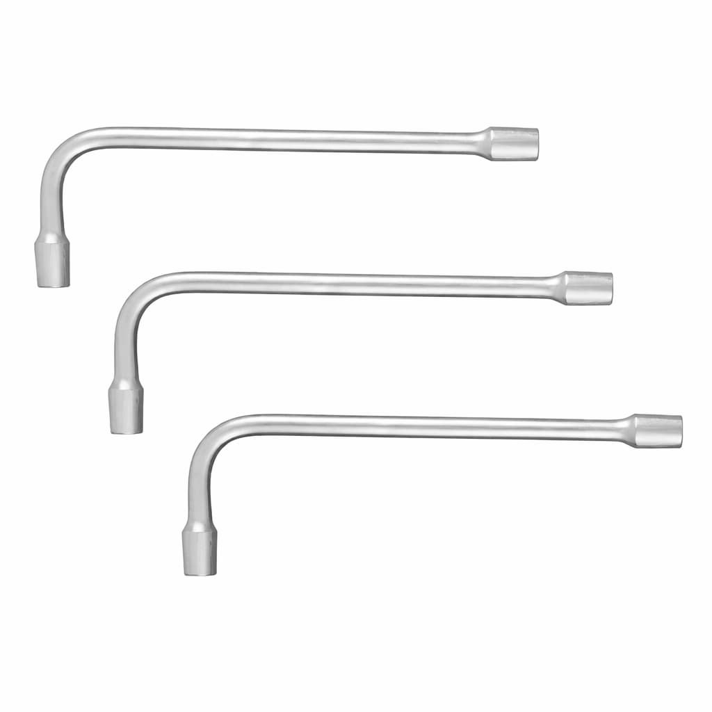 Kit 3 peças Chave L Galvanizada Fertak / 8, 10, 12