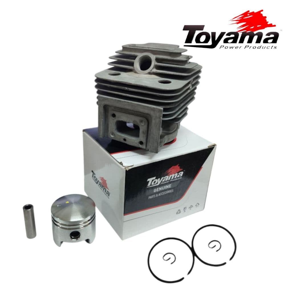 Kit Cilindro Completo Pistão 44MM P/ Roçadeira TBC52H/TBC52XGII Toyama Original