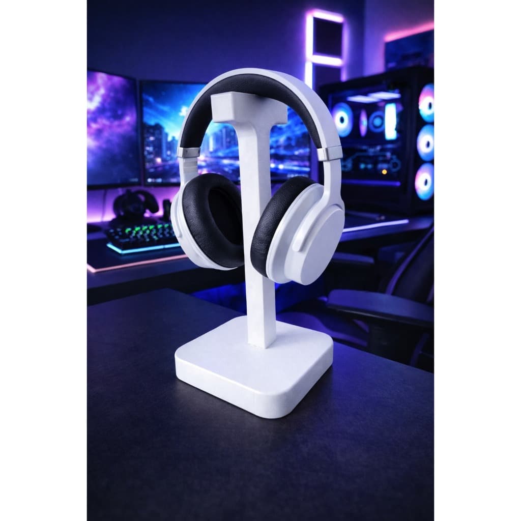 Suporte para Headset Gamer | Organizador de Mesa para Fone de Ouvido | Setup Gamer Organizado