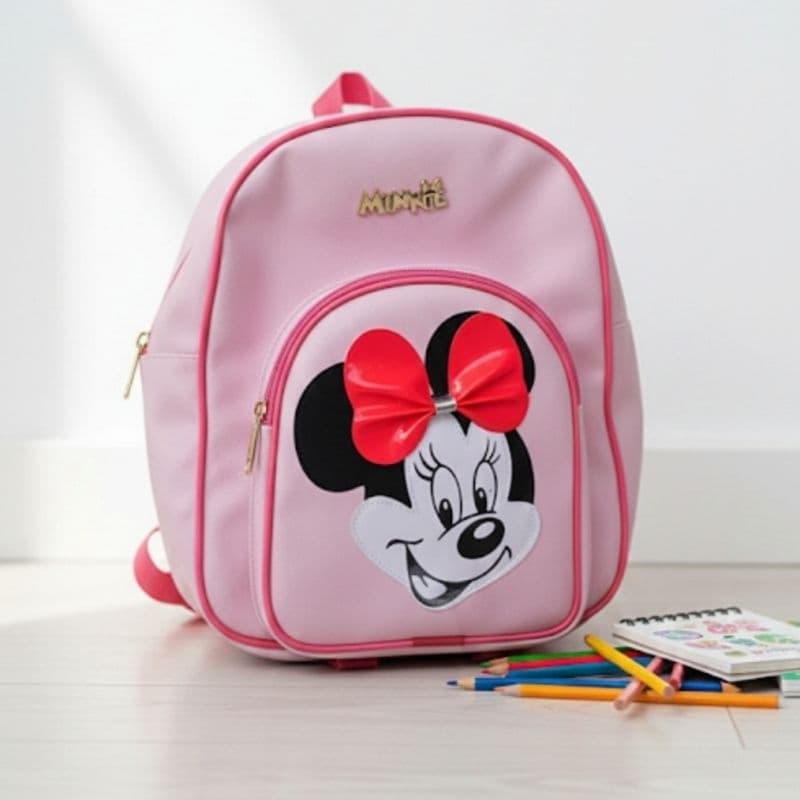 Mochila Infantil Minnie Mouse Rosa – Luxo e Conforto
