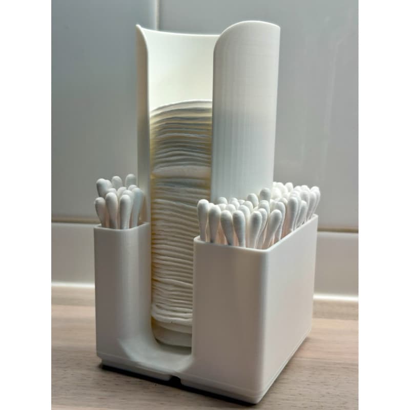 Dispenser de Algodão e Cotonete