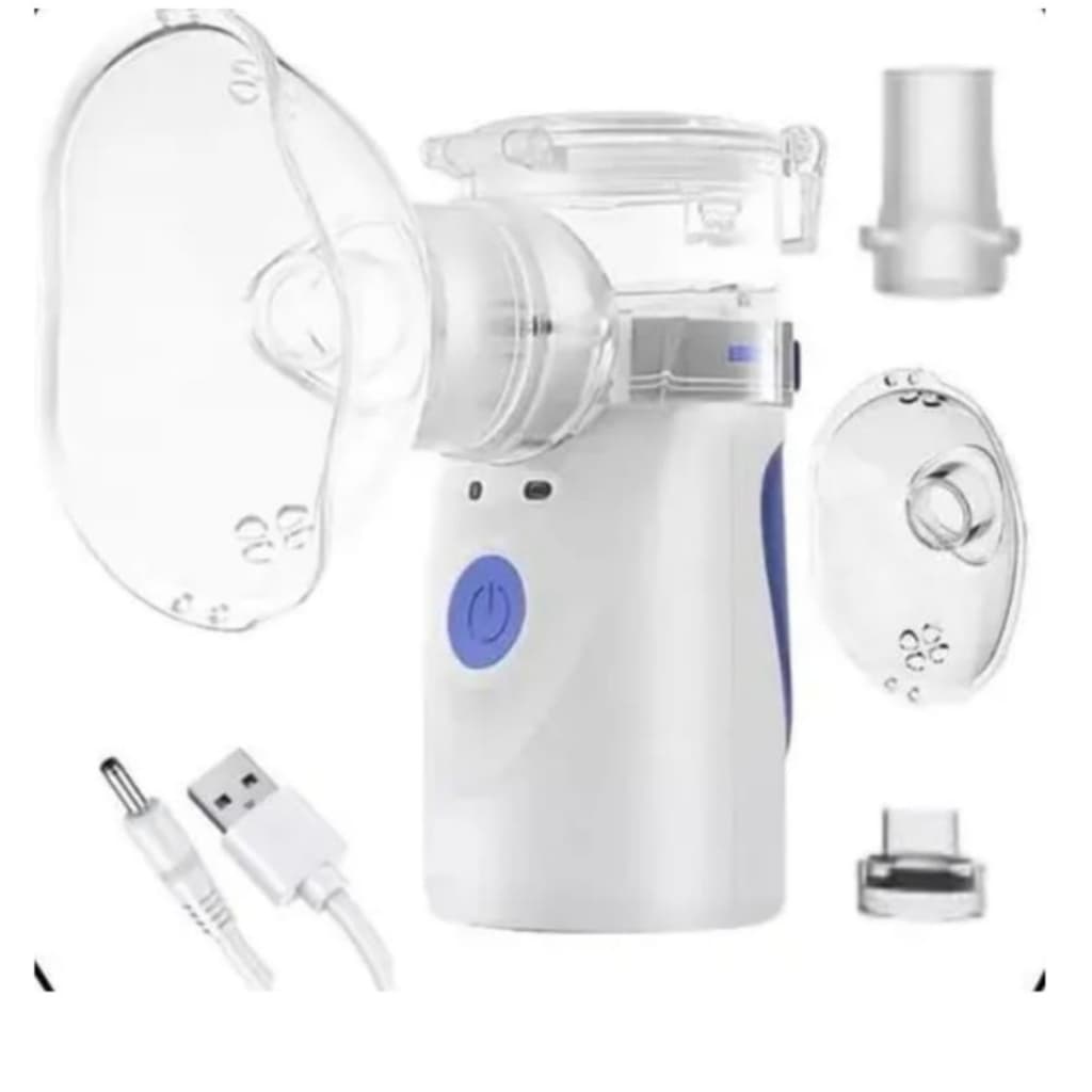 Nebulizador Portatil Mesh Silencioso Uso Diario Para Adultos E Criancas