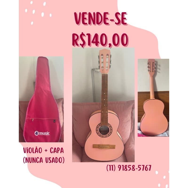 Violão acústico Rosê