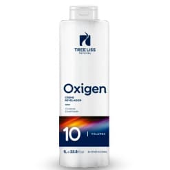 Água Oxigenada Emulsão Oxidante Creme Revelador 10 Volumes 1 litro Treeliss