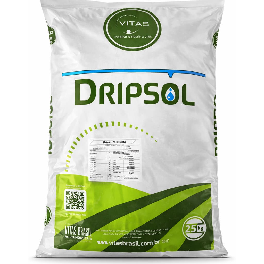 Fertilizante Dripsol Substratos 14-16-18 - Saco 25kg
