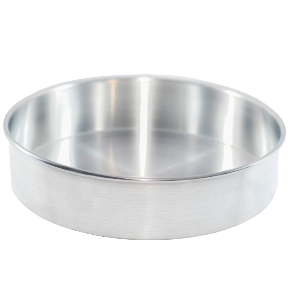 Forma Redonda Baixa N 18 Em Alumínio Para Bolos Tortas Assadeira 18 x 5cm