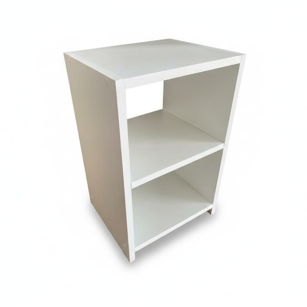 Mesa de Cabeceira Nicho 45x30x30 Cm Em MDF Moderno Pequeno