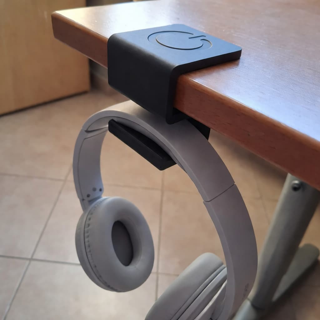 Suporte de Headset para Mesa com Encaixe