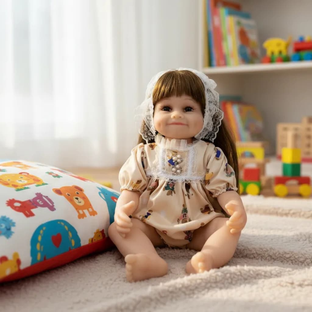 Boneca Vinil Articulada 54cm ImportWay BW417 Infantil