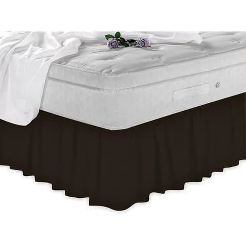 Saia Box 400 Fios Toque Macio Tamanho Universal (Casal,Queen e King) Para Cama Box