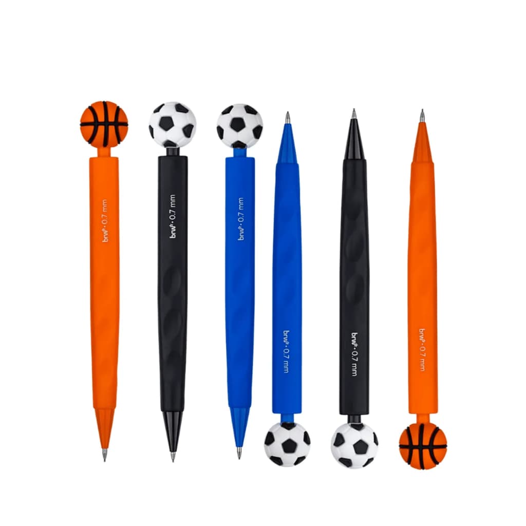 Lapiseira Plástica 0,7mm Sports Futebol Basquete