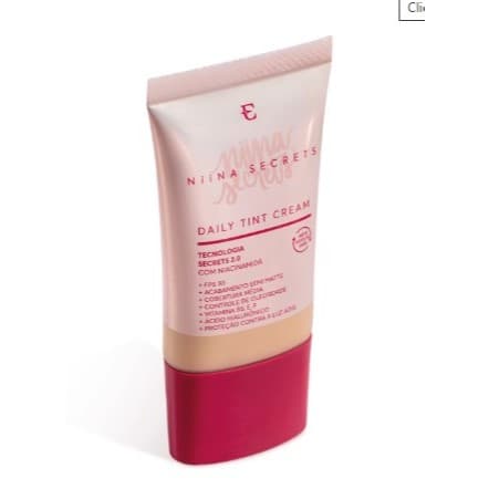 Base Líquida Daily Tint Cream Niina Secrets - Eudora