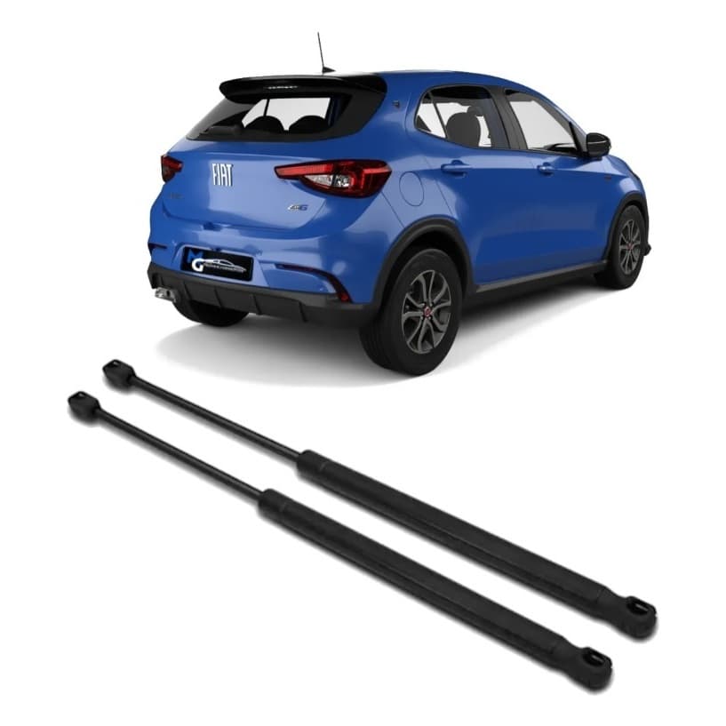 Par 2 Amortecedores Tampa Traseira Fiat Argo 2017 A 202