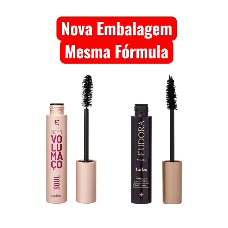 Máscara de cílios Bomb volumaço Eudora
