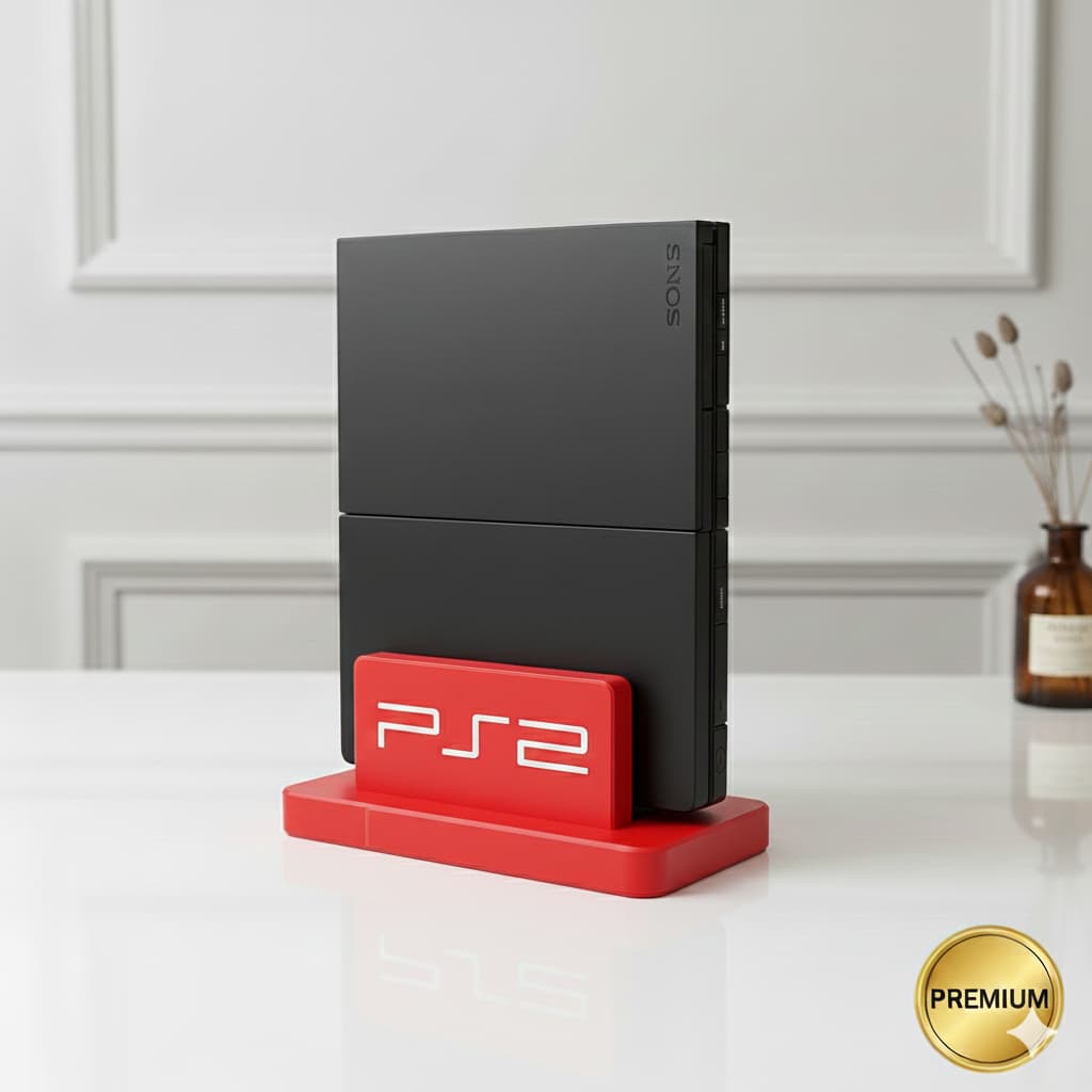 Suporte Autêntico para Playstation 2 Slim em 3D