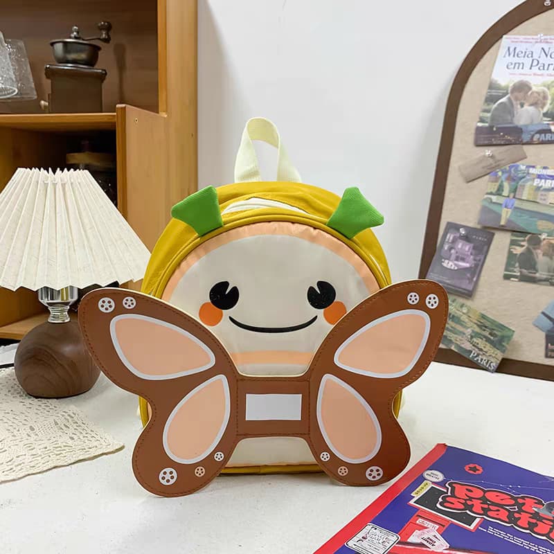 Mochila borboleta fofura para dia a dia