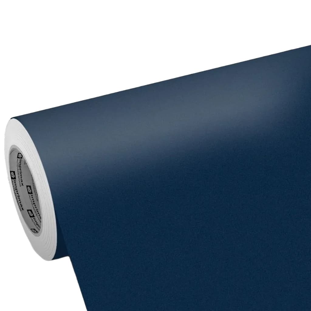 Adesivo Azul Navy Escuro Jateado Fosco Vinil P/ Envelopar Superfícies Lisos Móveis Cozinha Decoração
