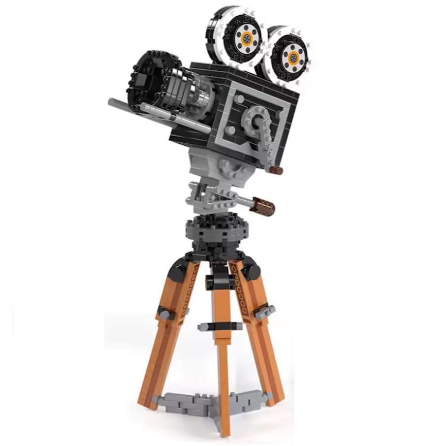 BLOCO DE MONTAR - CAMERA FILMADORA RETRO - NANO BLOCOS