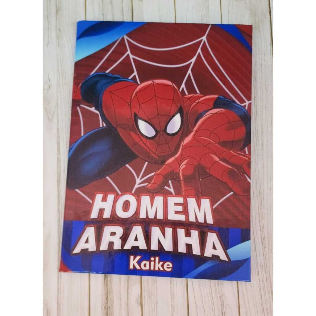 CADERNO DE RECADO PEQUENO PERSONALIZADO