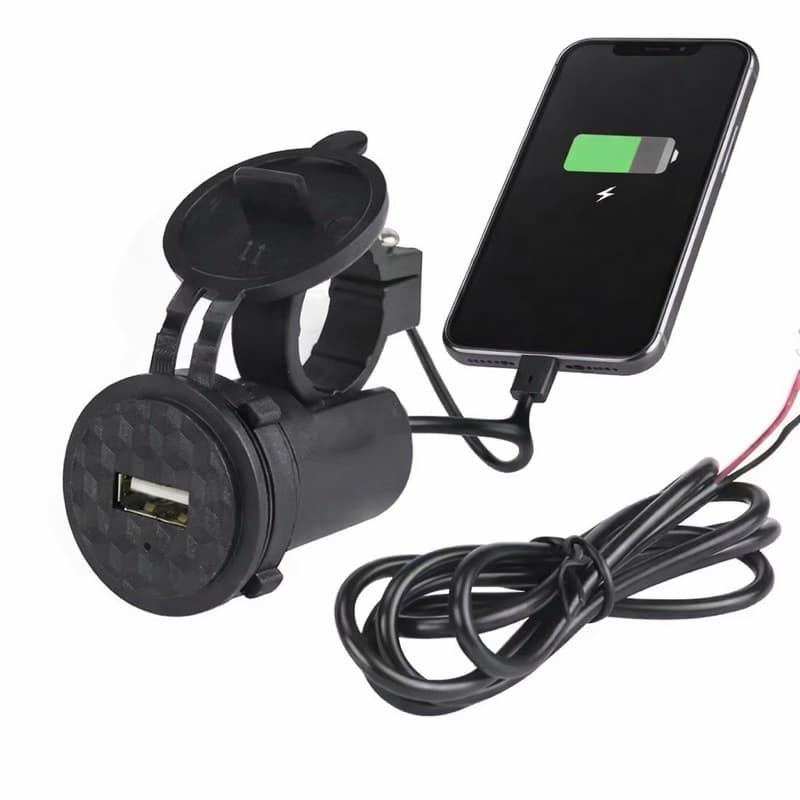 Carregador Celular USB para Moto Motocicleta barco buggy carro Tomada Impermeável