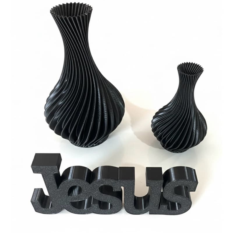 Kit vaso e  JESUS Decoração para estantes sala quarto plaquinhas decorativo