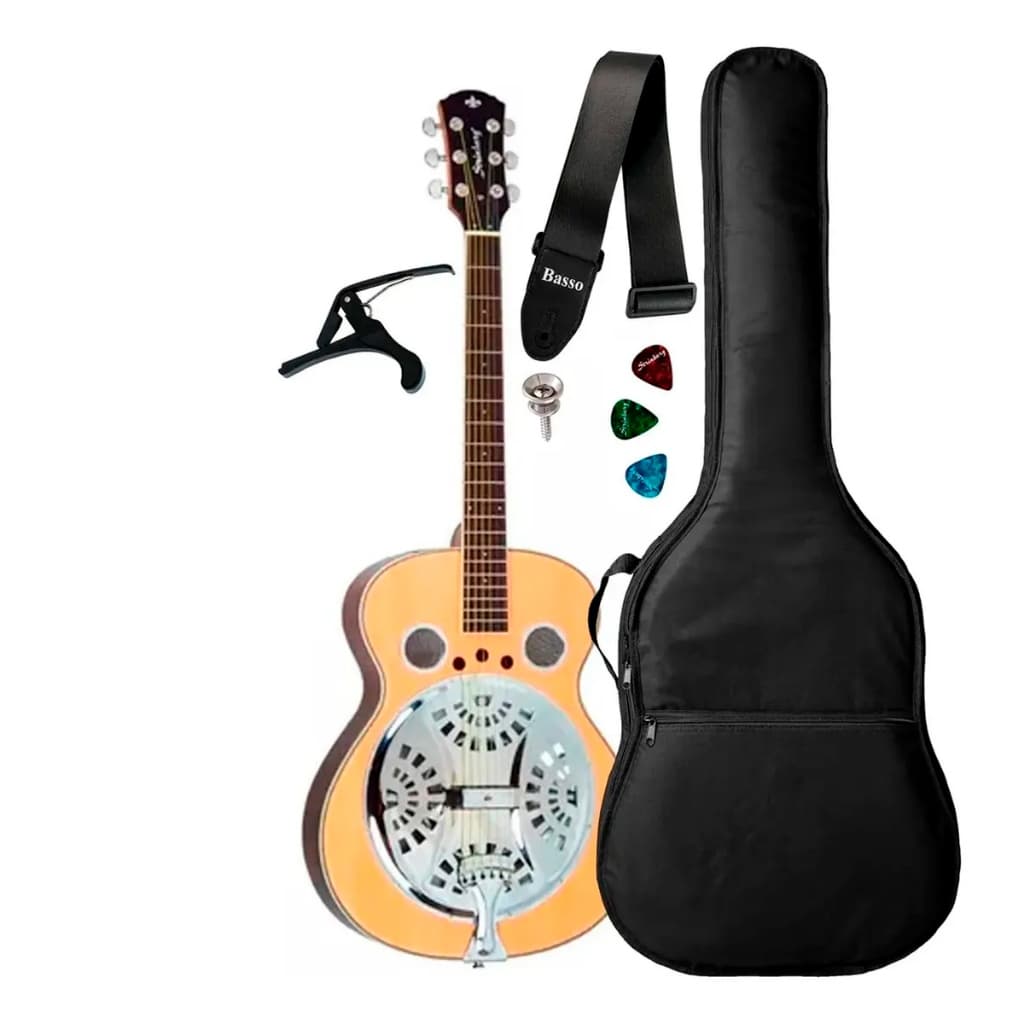 Violão Acústico Strinberg Sdb30 Capa Luxo E Acessórios