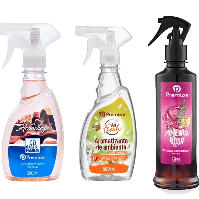 Aromatizante de Ambientes Aromas Home Spray Duradouro Kit Escolher