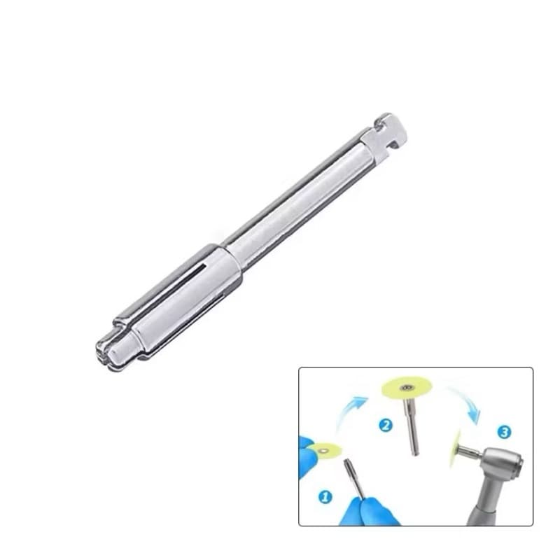 Mandril para Disco de Polimento Aço Inox Flexível Pop On
