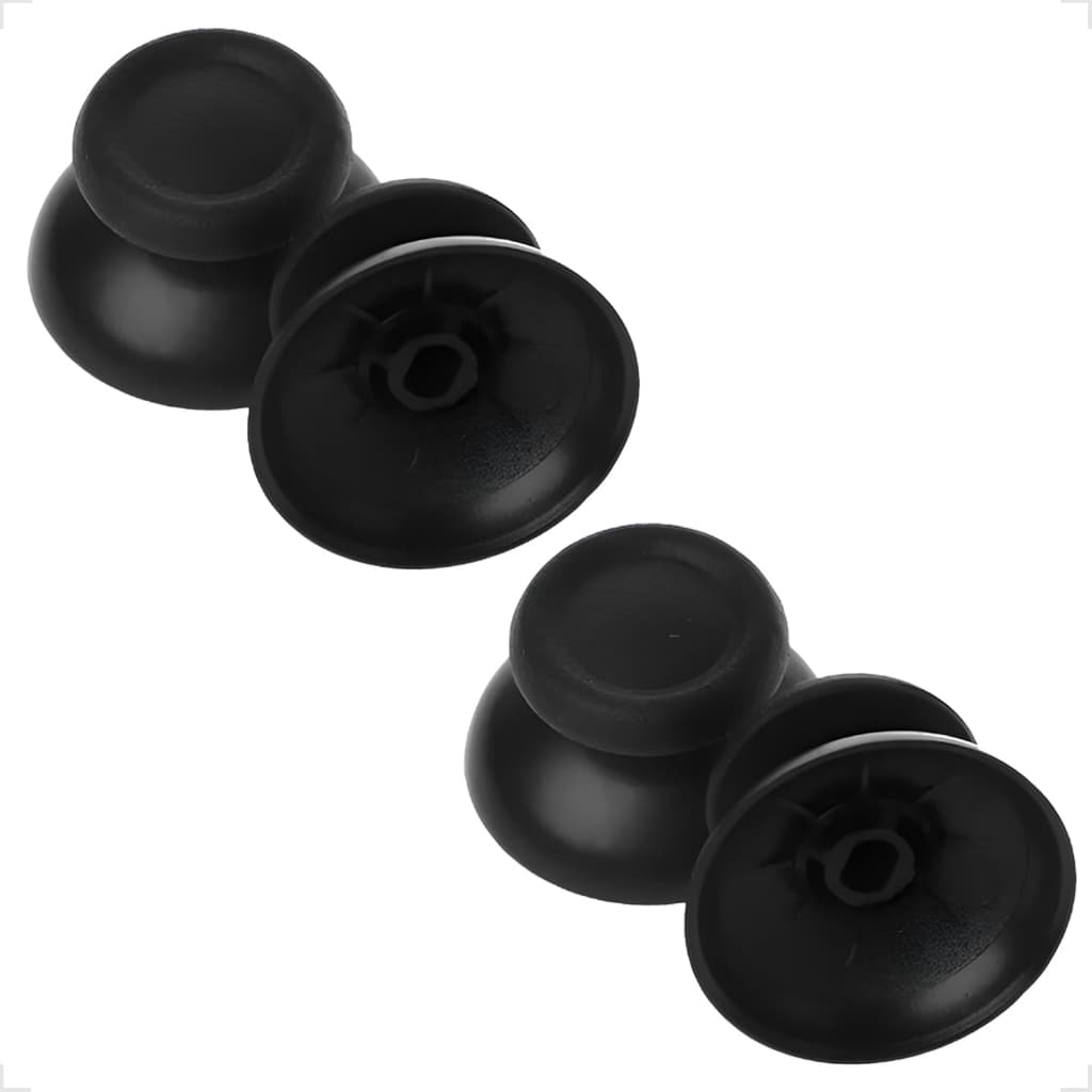 Kit Com 2 Pares Capa Direcional Do Analógico Do Controle Joystick Compatível PS4/PS4 Pro/PS4 Slim