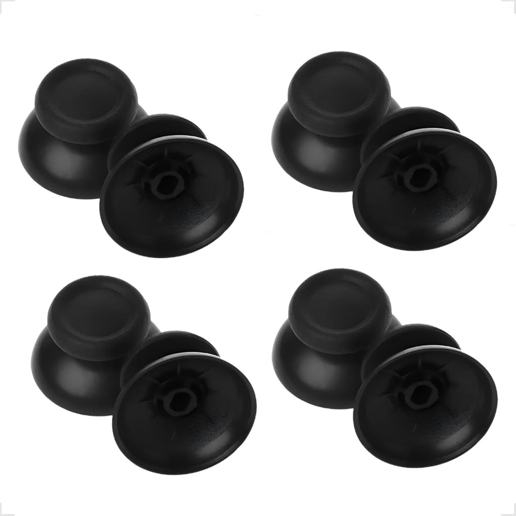 Kit Com 4 Pares Capa Direcional Do Analógico Do Controle Joystick Compatível PS4/PS4 Pro/PS4 Slim