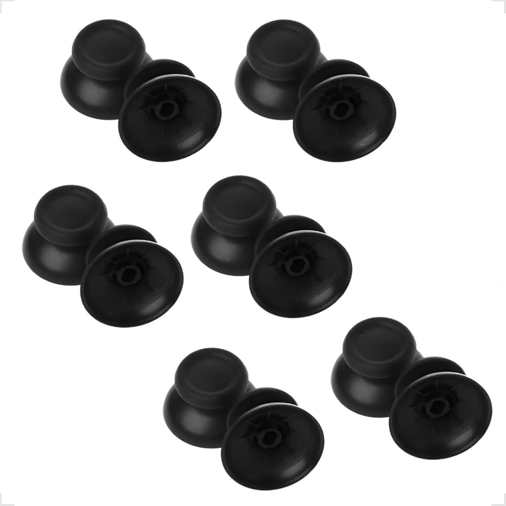 Kit Com 6 Pares Capa Direcional Do Analógico Do Controle Joystick Compatível PS4/PS4 Pro/PS4 Slim
