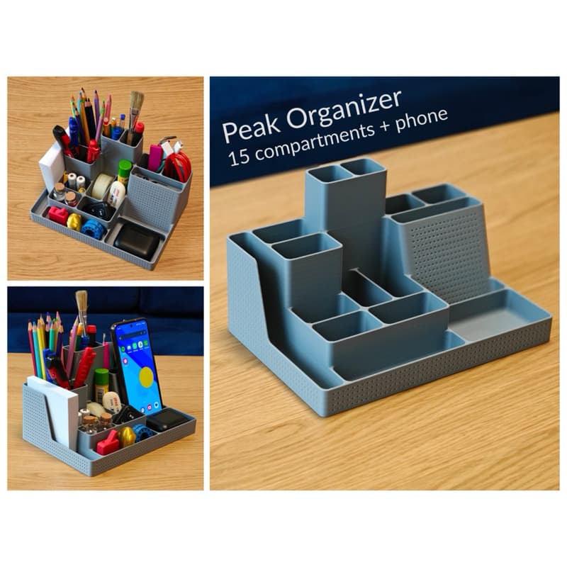 📌 Organizador de Mesa Multifuncional – Design Moderno e Alta Capacidade