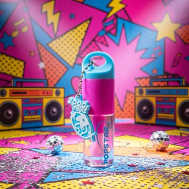 Gloss PopStar Ruby Rose Jelly Com Chaveiro