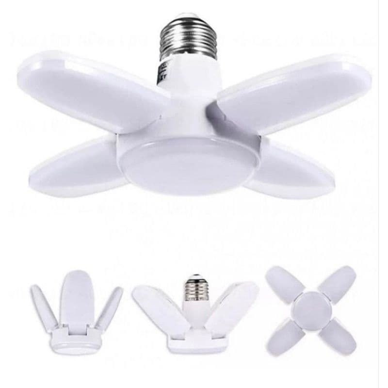 Lâmpada LED 28W 4 Pétalas Ajustável Luz forte