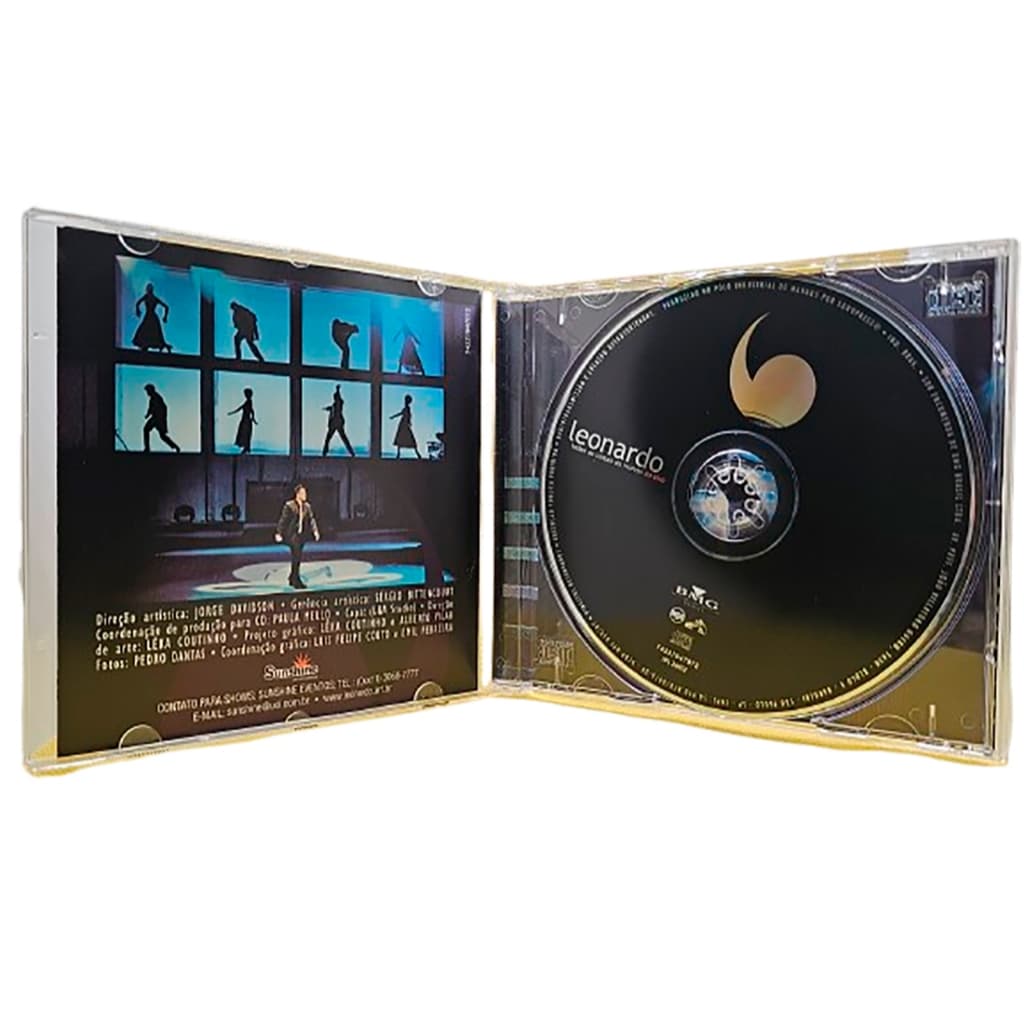 Cd Leonardo Todas As Coisas Do Mundo Ao Vivo C/ Nfe