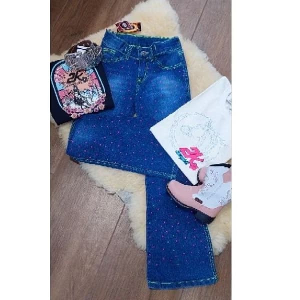 Calça Country infantil feminina