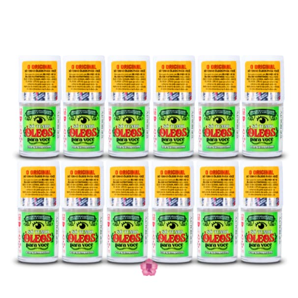 Kit Com 12 Oleos Hidratante Para Unhas e Cutículas 12 Free Sos Unhas Top Beauty Só Tenho Olhos Para Você