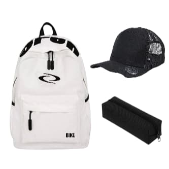 Kit Bolsa Mochila Várias Cores Reforçada Faculdade Passeio Academia Lançamento Promocional