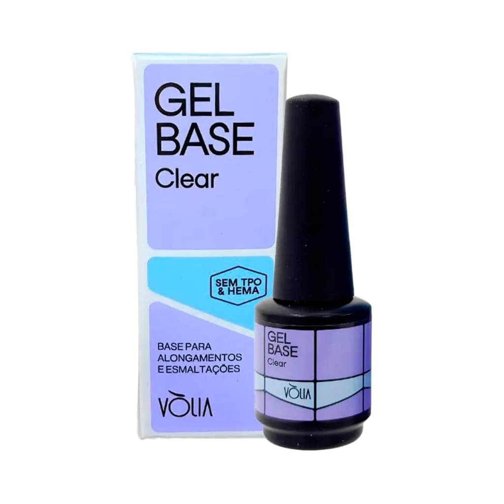 Vòlia Preparadores Alongamento Unhas Gel Capa Base Sem TPO 10ml