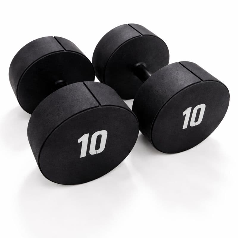 Halter 10kg o Par - 2 unidades Artesanais Black Fitness