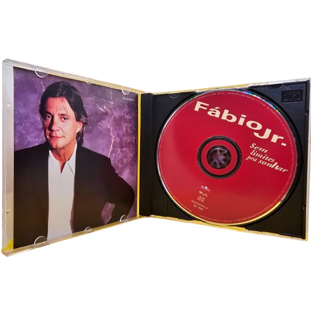Cd Fábio Jr - Sem Limites Para Sonhar - Emi 1999 Estandar