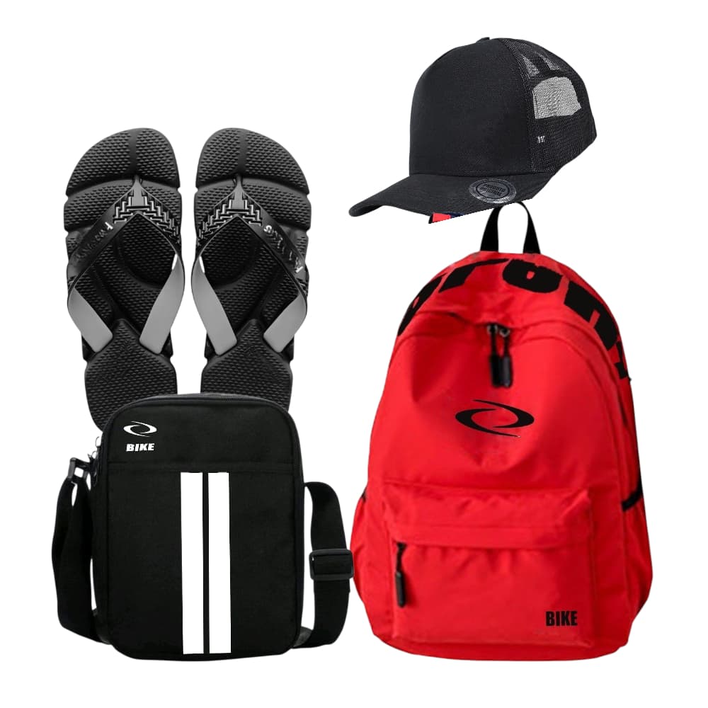 Kit Bolsa Mochila Reforçada Várias Cores Ajustável Lavável Uso Dia a Dia Lançamento Promocional