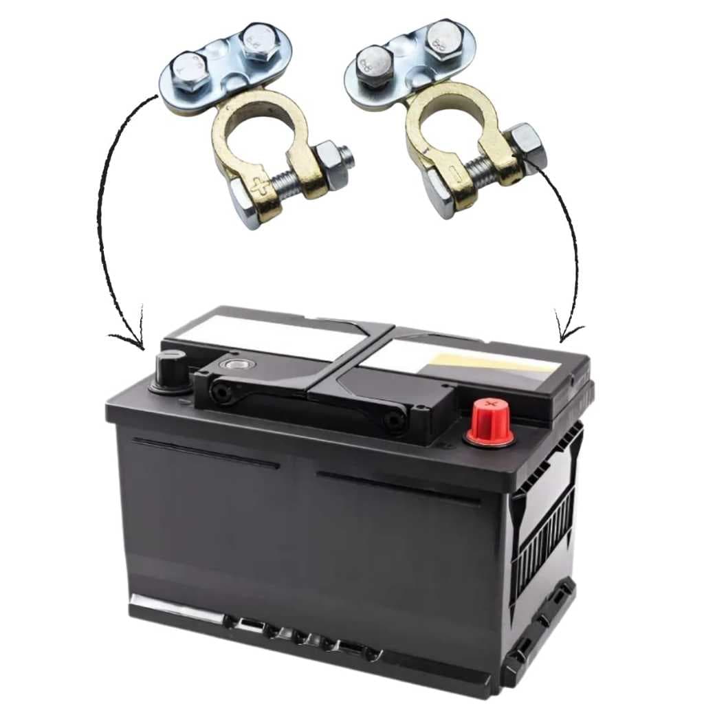1 Par Terminal De Bateria Universal Modelo Sapo Sapão 2pçs Universal carros
